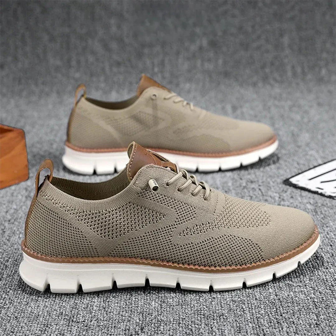 Wingtip Oxford Casual Leren Schoenen