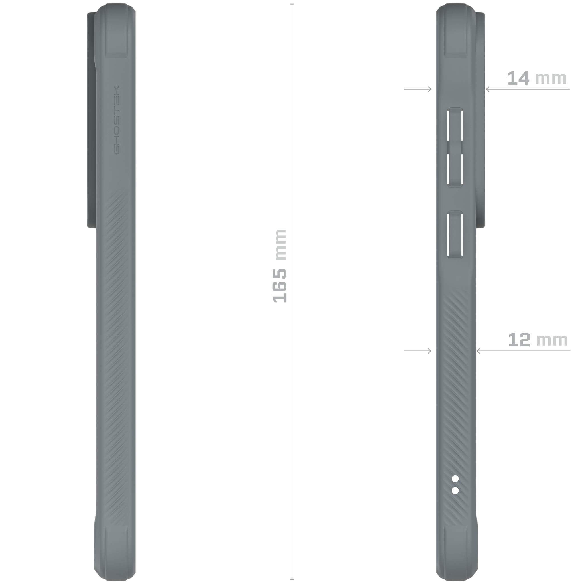 Galaxy S24 Serie Beschermend Transparant en Schokbestendig Hoesje