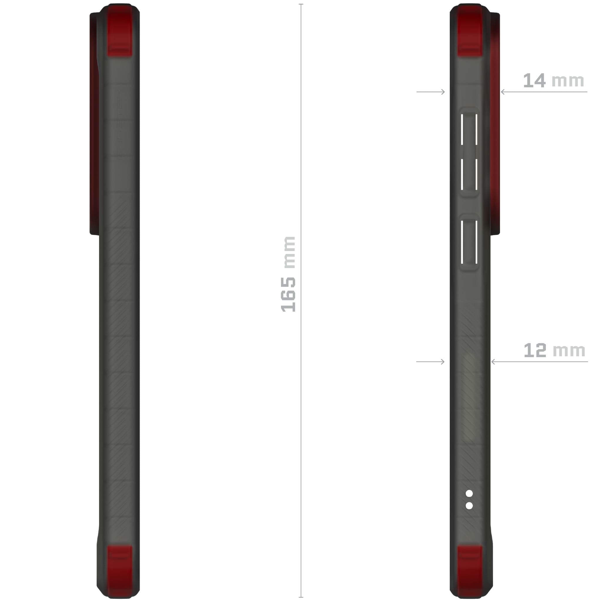 Galaxy S24 Serie Beschermend Transparant en Schokbestendig Hoesje