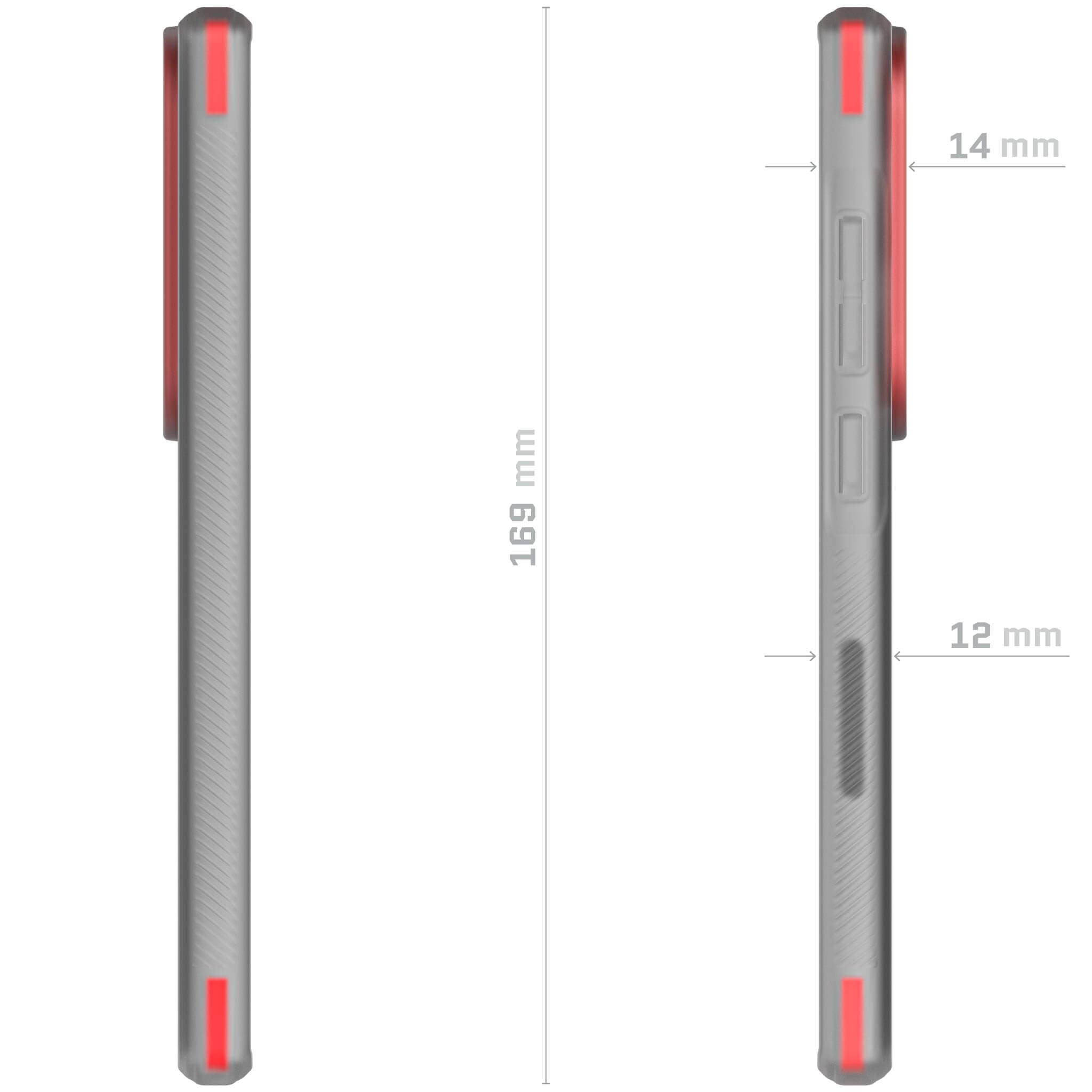 Galaxy S24 Serie Beschermend Transparant en Schokbestendig Hoesje