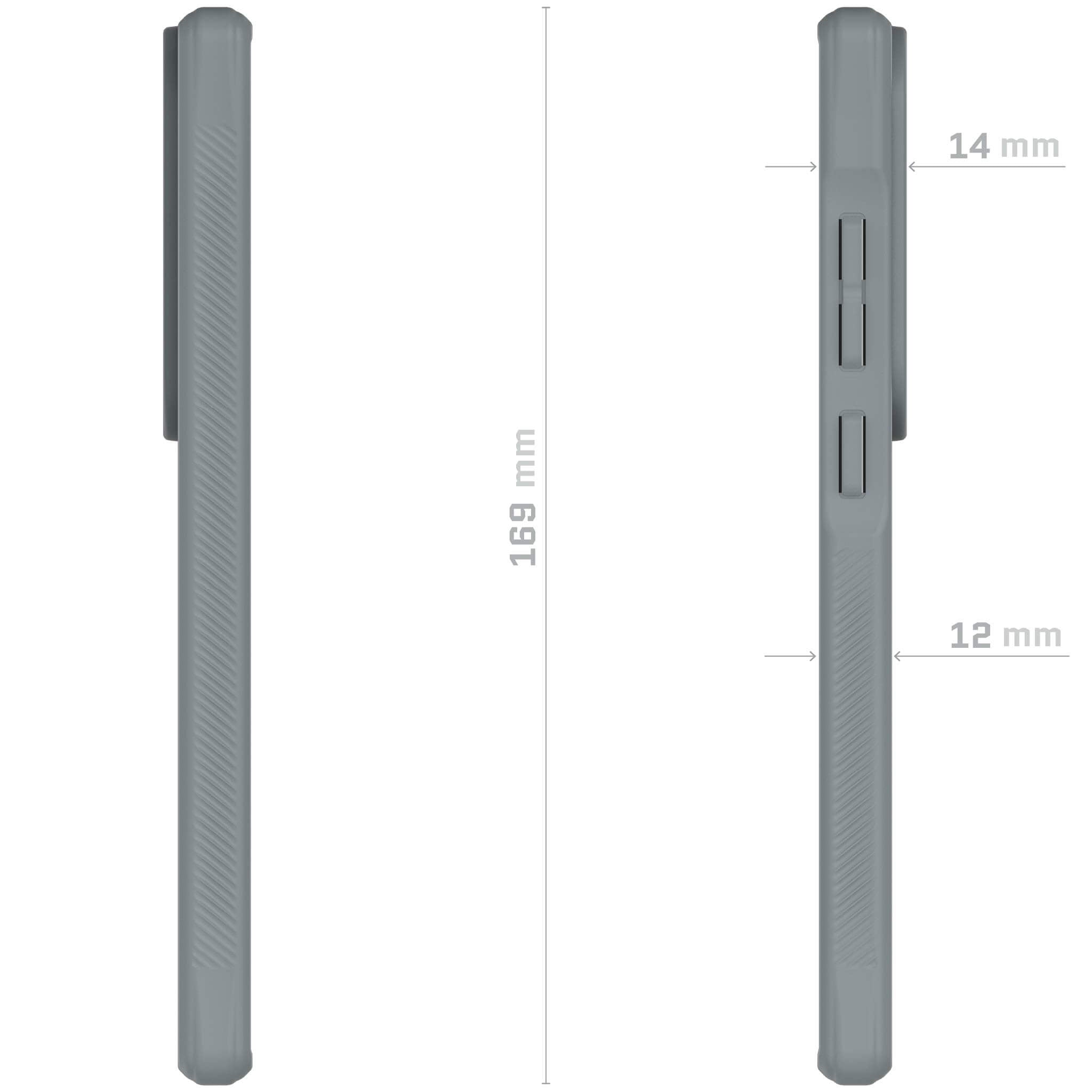 Galaxy S24 Serie Beschermend Transparant en Schokbestendig Hoesje