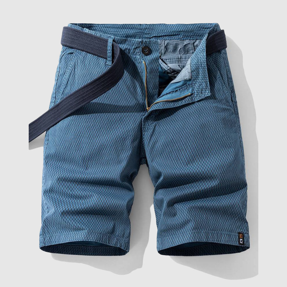 Katoenen Bermuda Cargo Shorts Voor Mannen