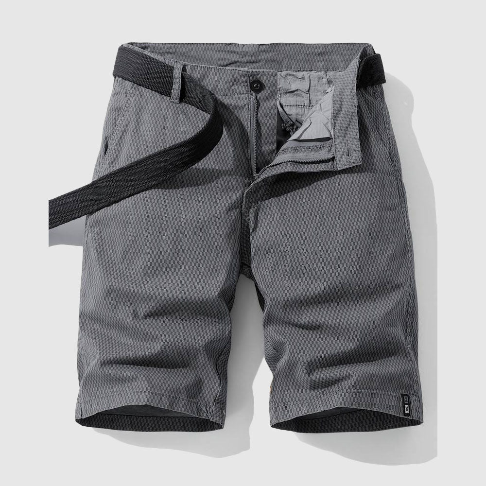 Katoenen Bermuda Cargo Shorts Voor Mannen