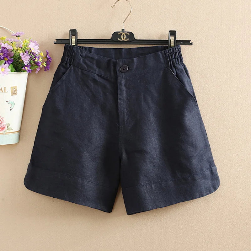 Wijde Losse Casual Shorts Voor Vrouwen