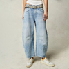 Korte Baggy Jeans Lage Taille voor Vrouwen