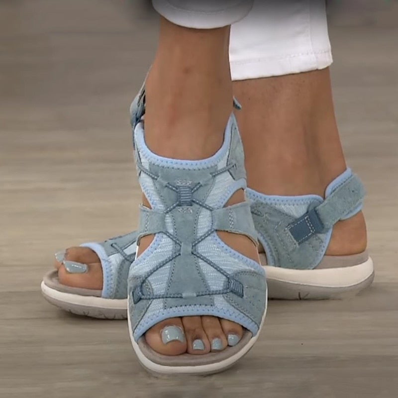 Ademende Zomersandalen Voor Vrouwen