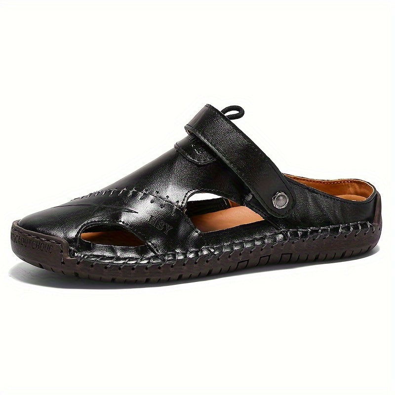 Casual Leren Sandalen Voor Mannen