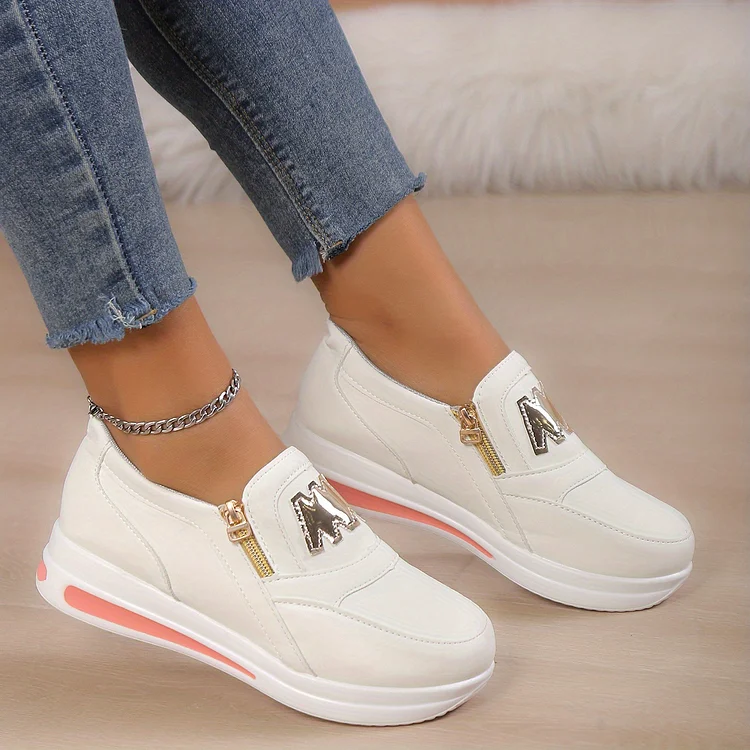 Orthopedische Damesschoenen Met Casual Platform Slip-on