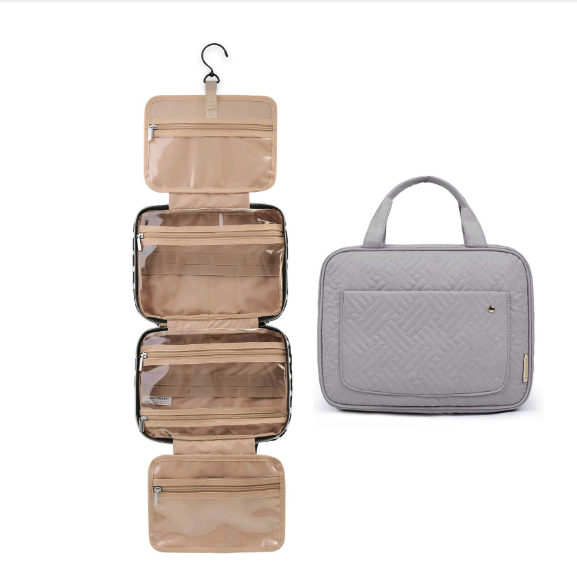 Dubbel Laags Reistas Organizer Make-up Tas Reistas