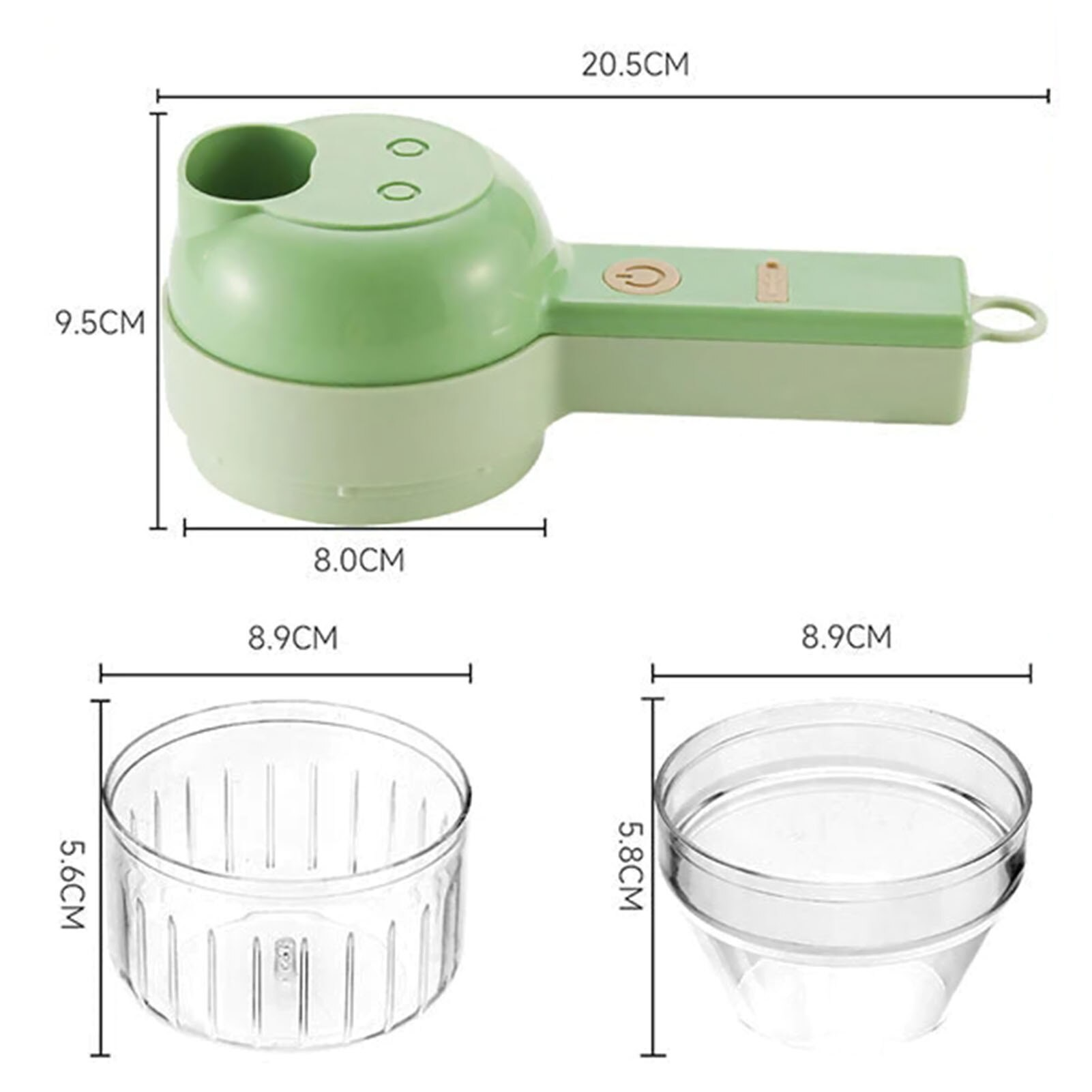 Food Chopper™ - 4 In 1 Handbediende Elektrische Groentesnijder