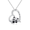 Sterling Zilver Panda Ketting