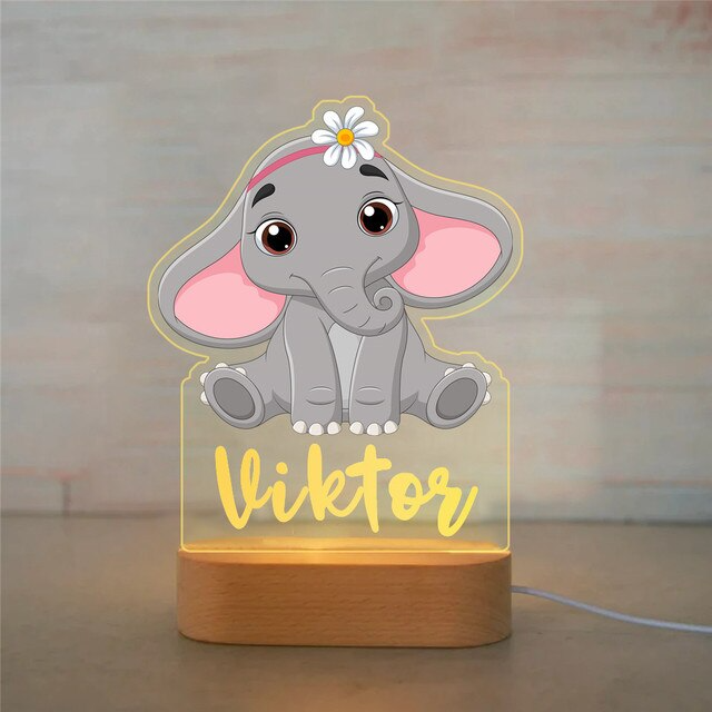 Cute Lamp™ - Gepersonaliseerde 3D Nachtlamp - Klein Dier