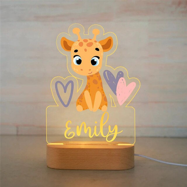 Cute Lamp™ - Gepersonaliseerde 3D Nachtlamp - Klein Dier