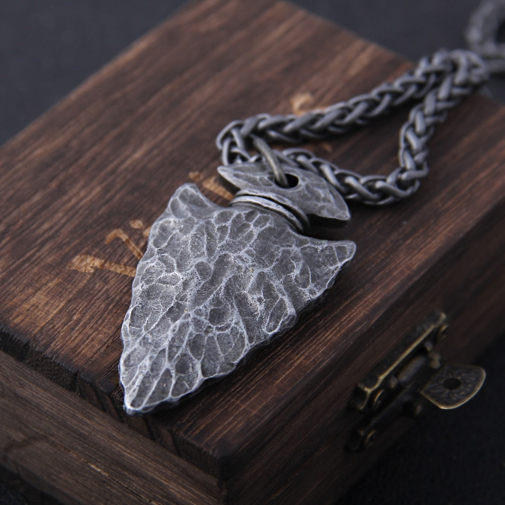 Viadore™ | "Helm of Awe" Viking Ketting + Elegante Gift Box