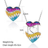 Double Angel Wing Ketting Zirkoon