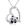 Sterling Zilver Panda Ketting